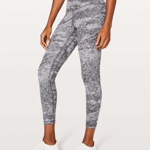 rare Lululemon Align Pant Full Length 28" Size 2 Color Area Ice Grey